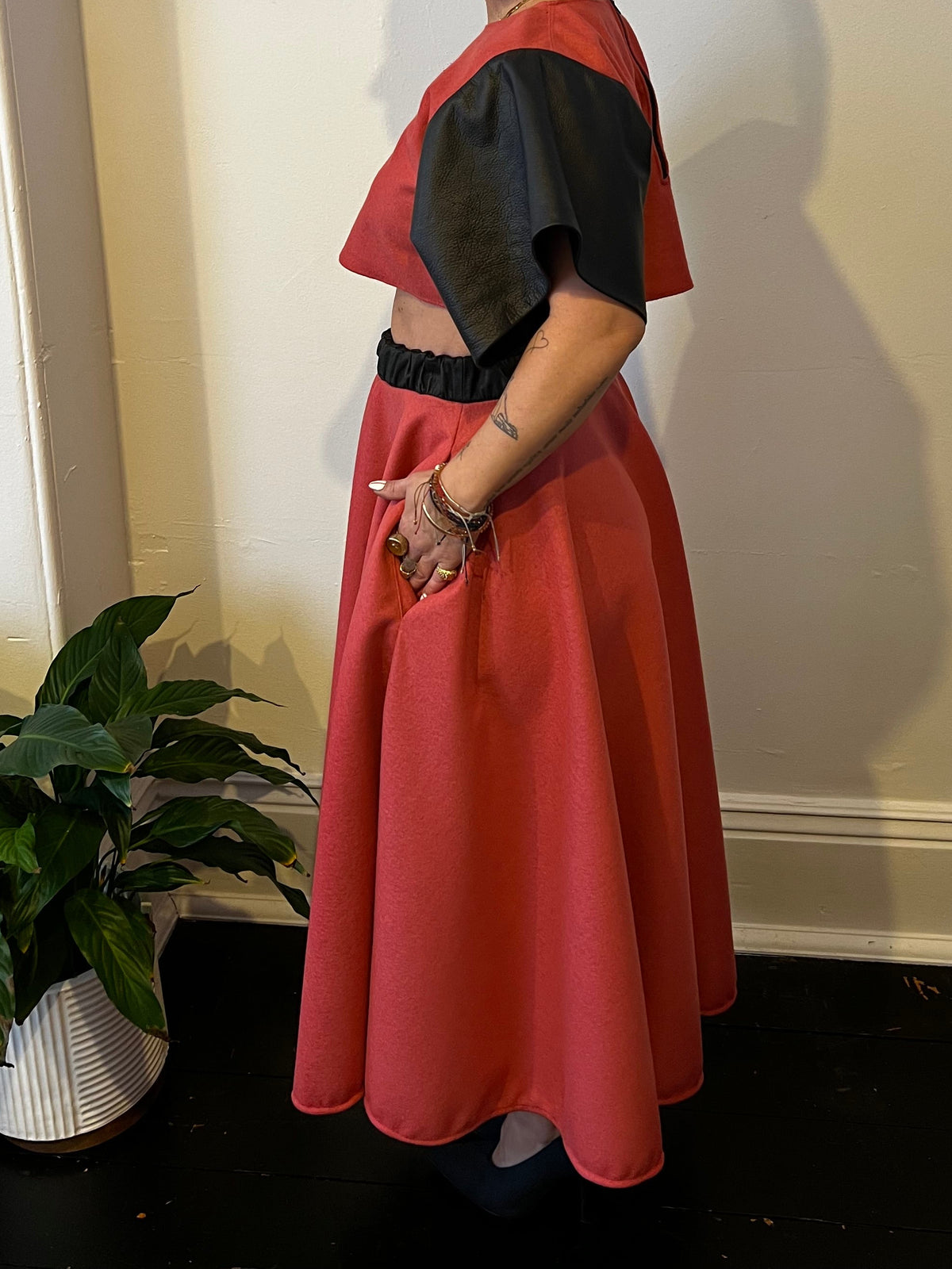 Italian Wool Circle Skirt