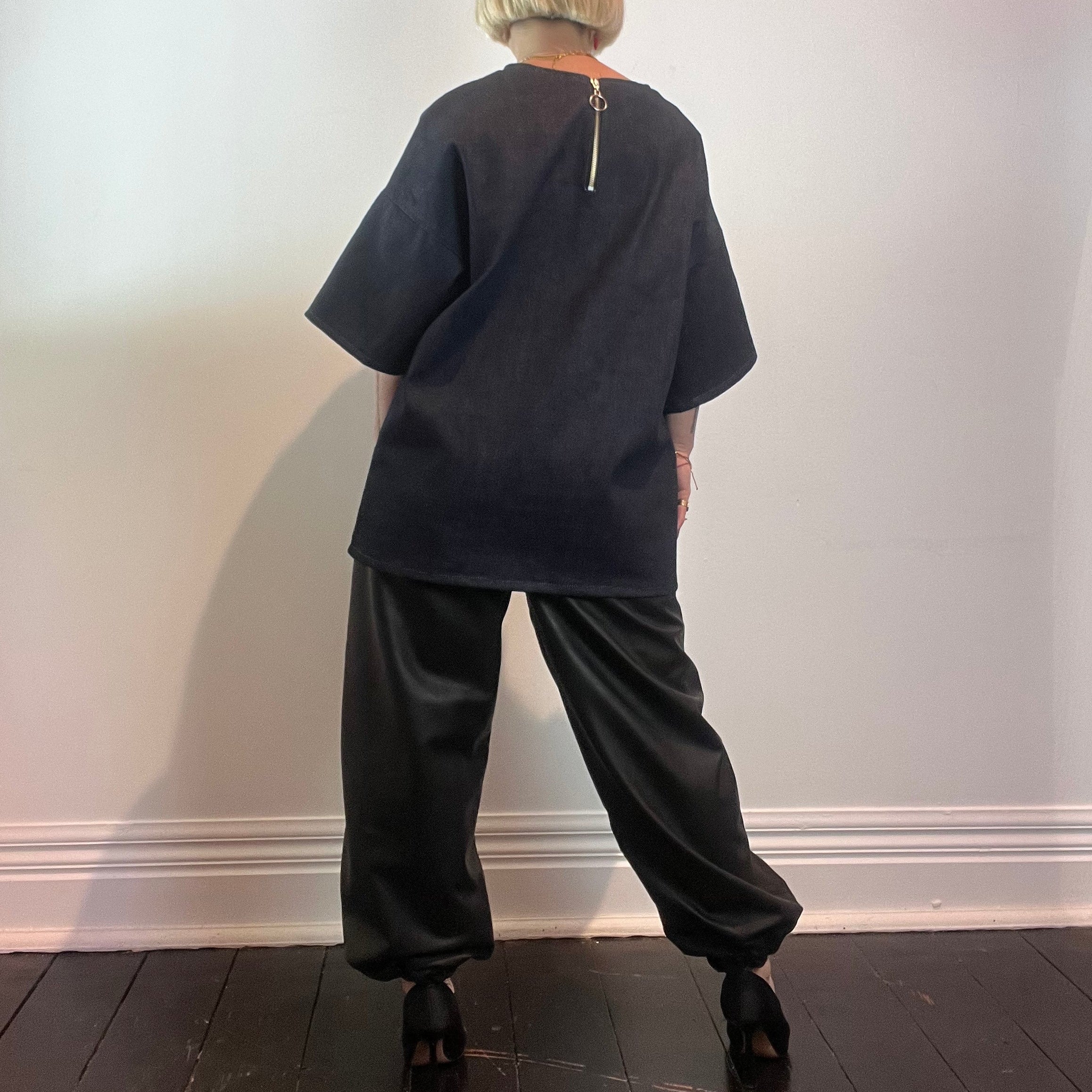 Ališta | Denim Boxy Tee