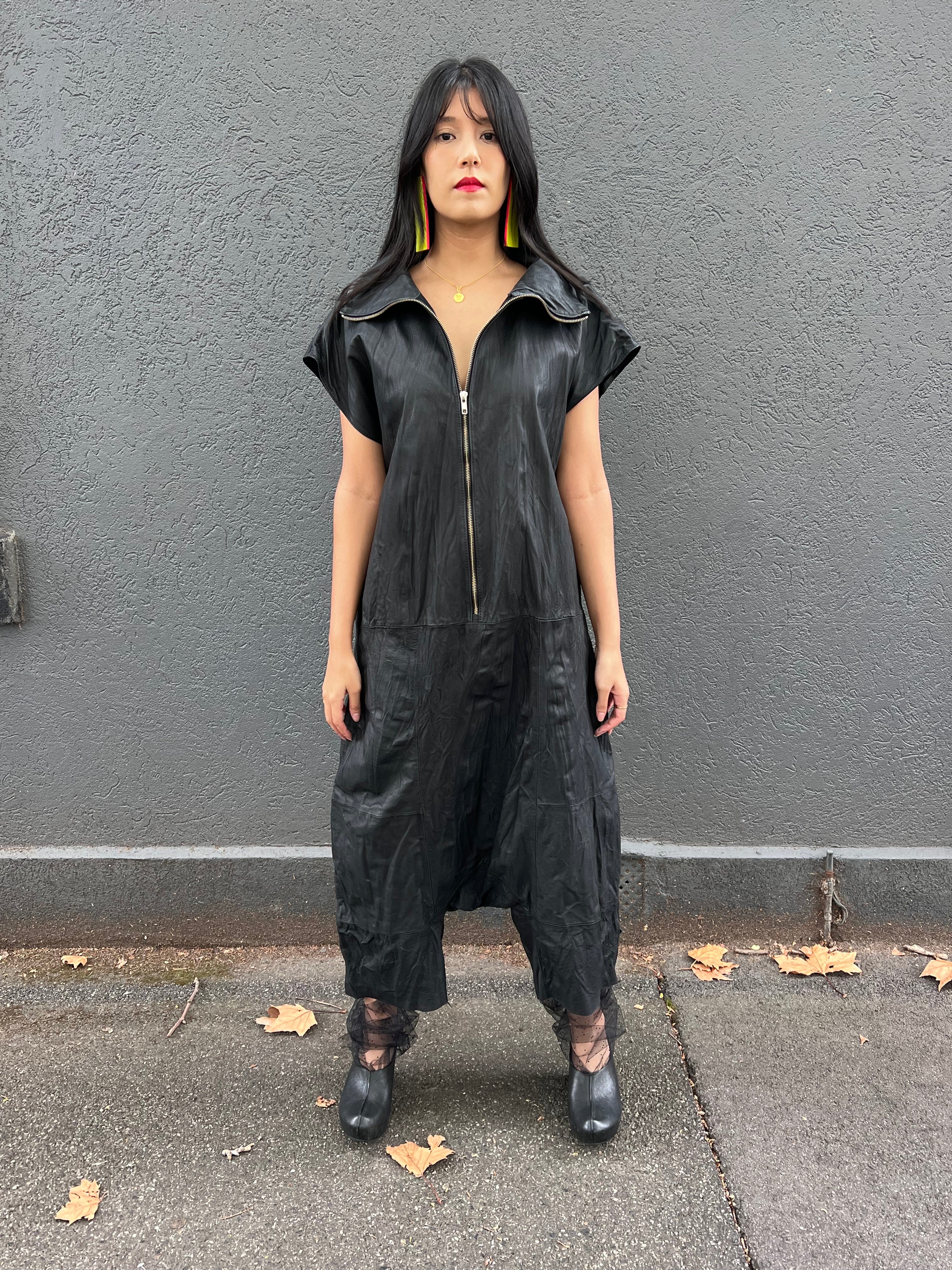 Ališta | Brazda Leather Jumpsuit V2