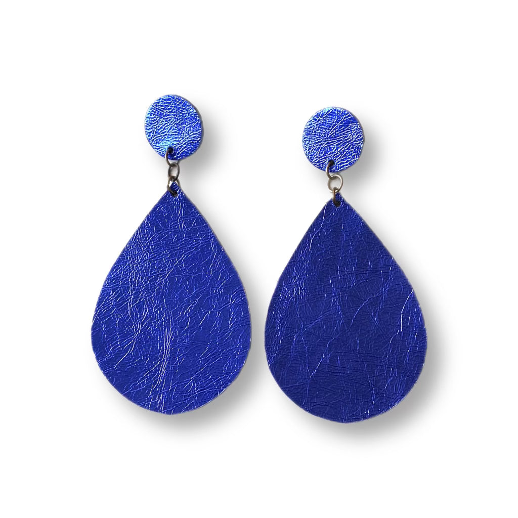 Estelle leather earrings