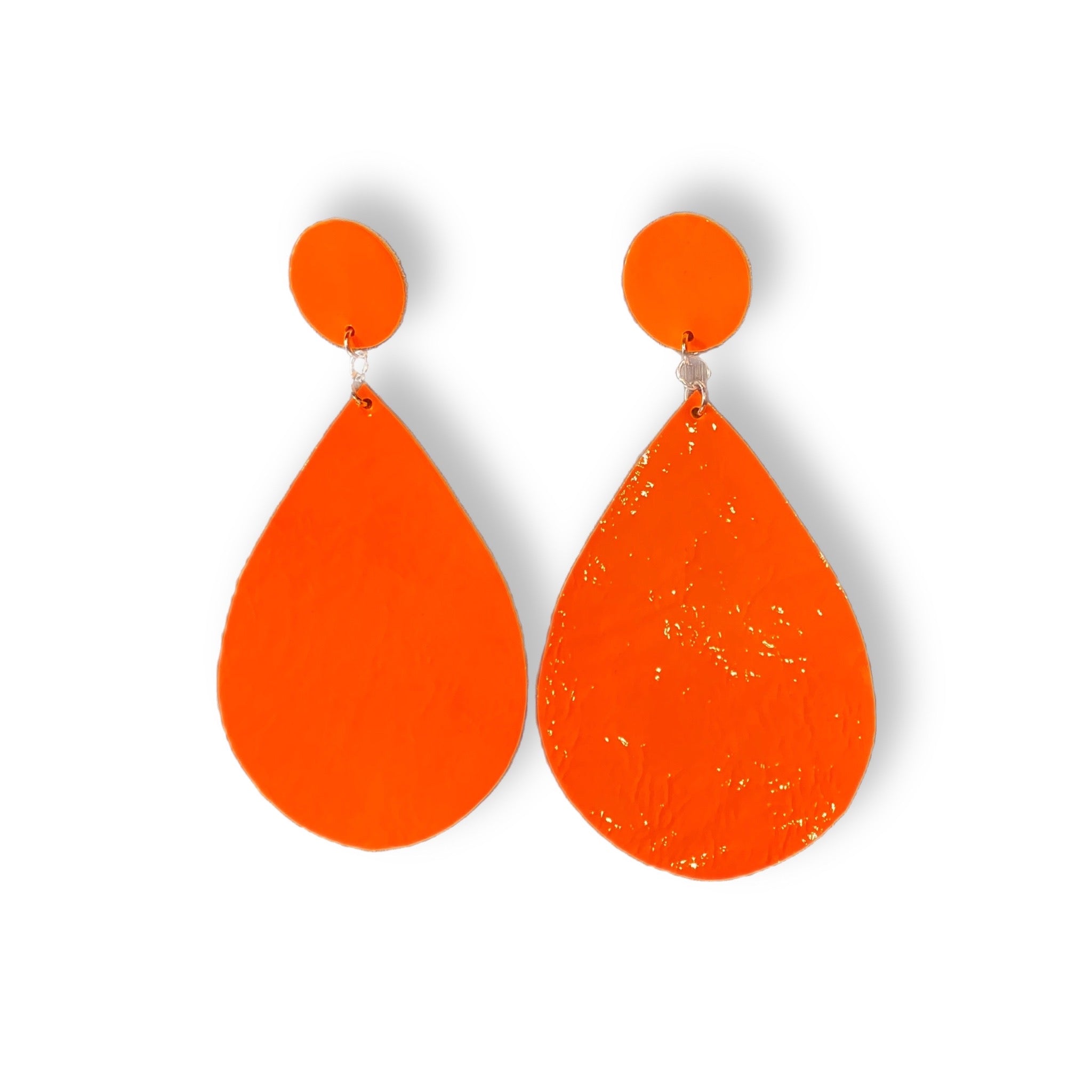 Estelle leather earrings