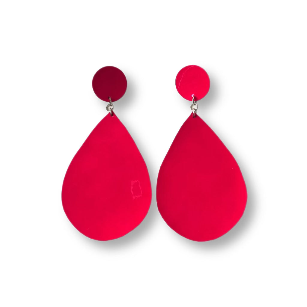 Estelle leather earrings