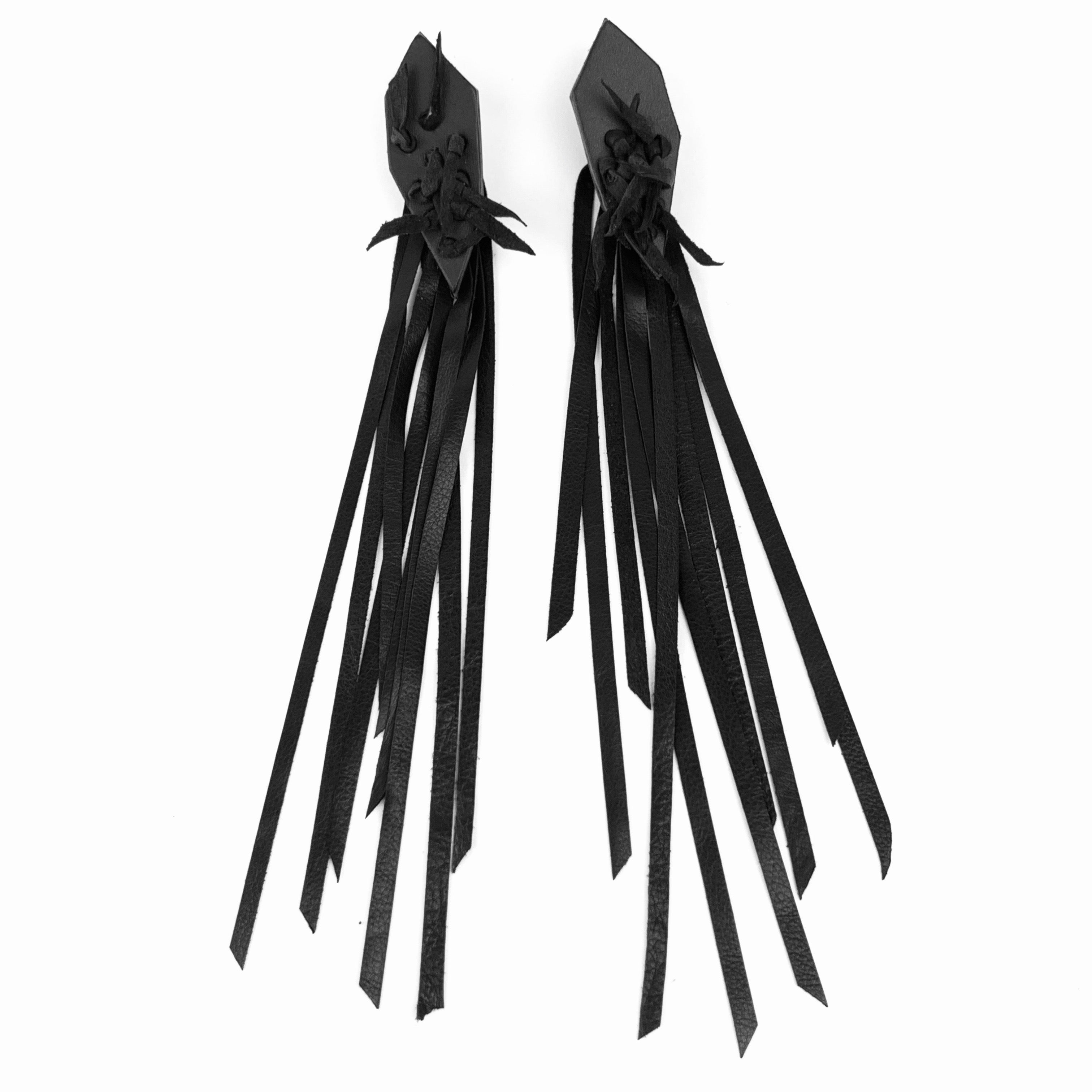 Vasilka Earrings | Black