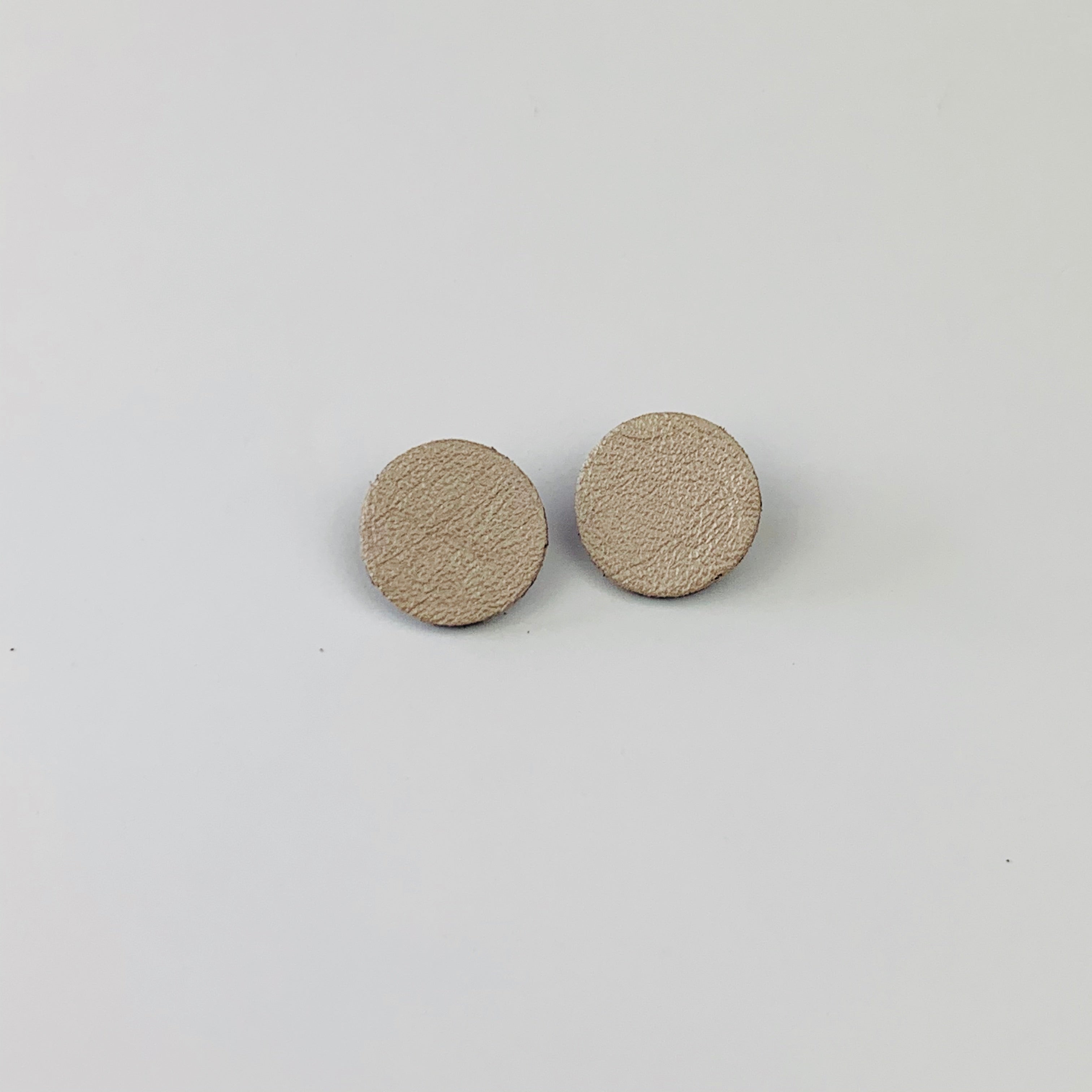 Mini Moon Stud Earrings | Available in a variety of colours