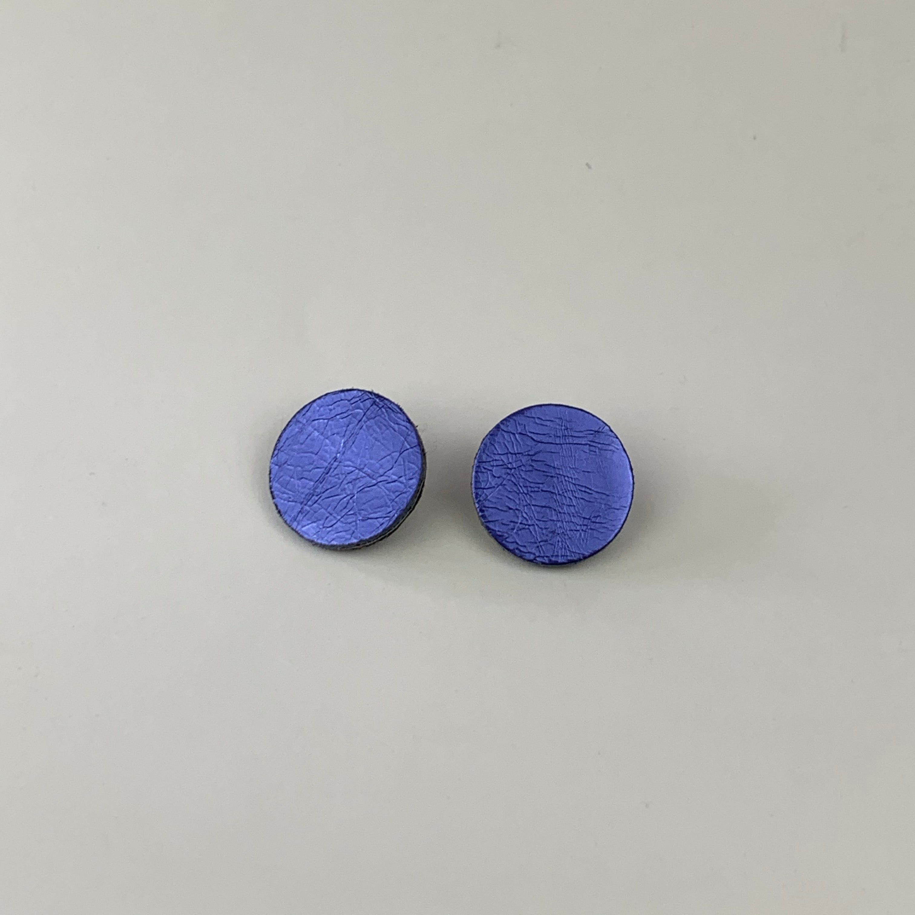 Mini Moon Stud Earrings | Available in a variety of colours