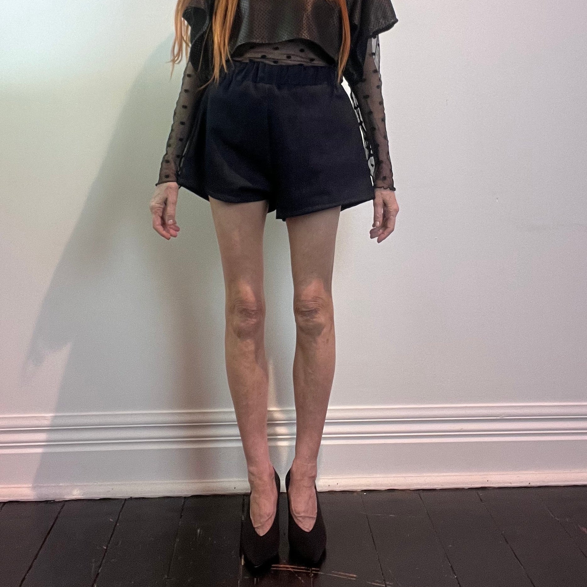 Ališta | Denim Shorty Shorts