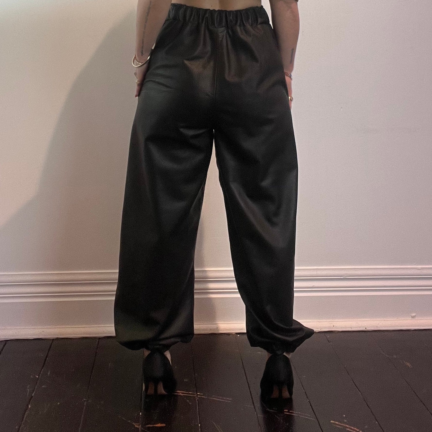 Ališta | Pantaloni Bubble Leather Pants