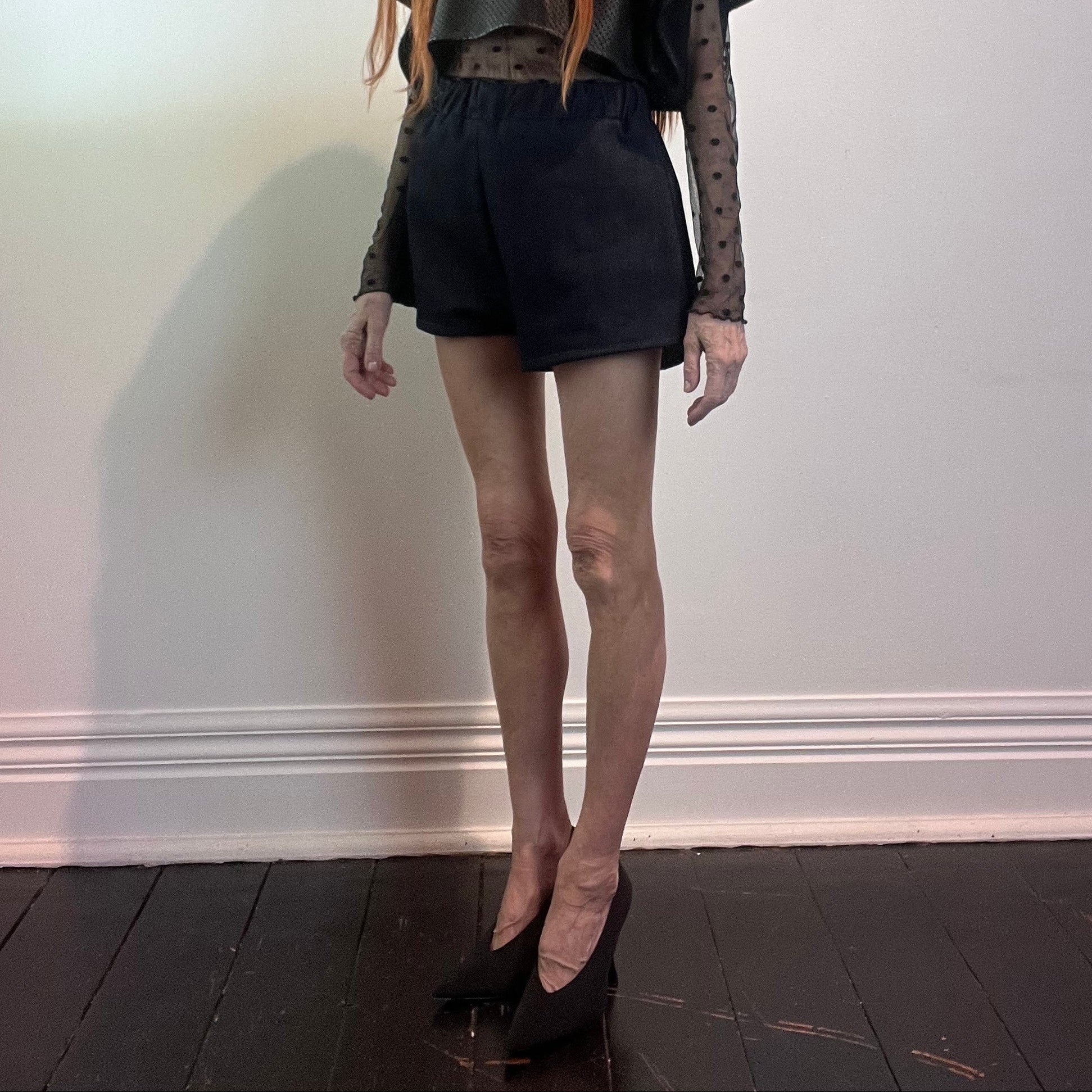 Ališta | Denim Shorty Shorts
