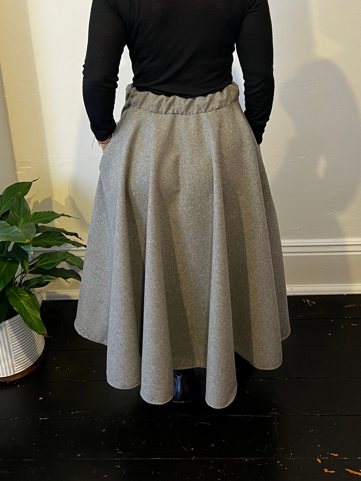 Italian Wool Circle Skirt