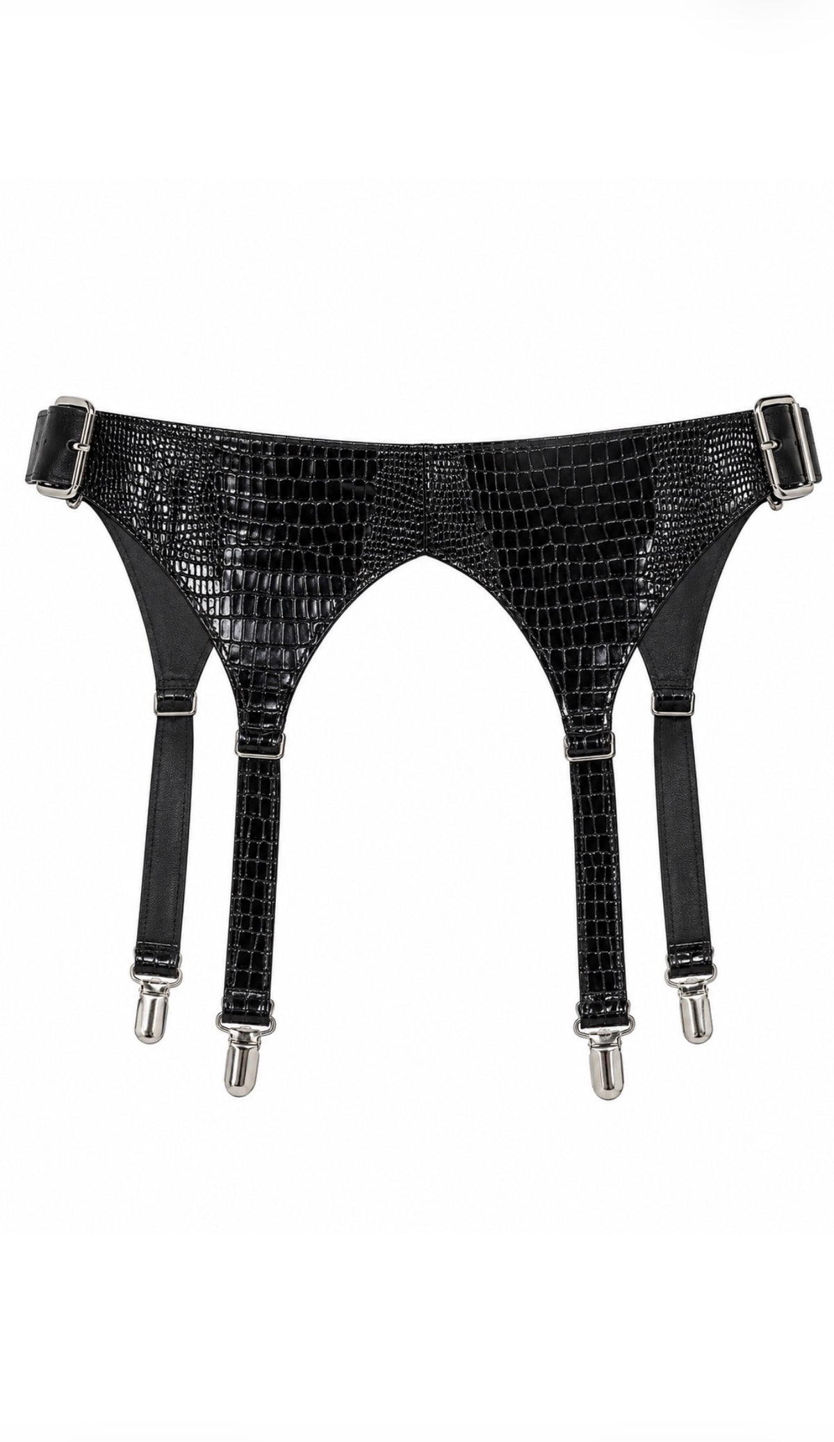 Leather Suspender Belt