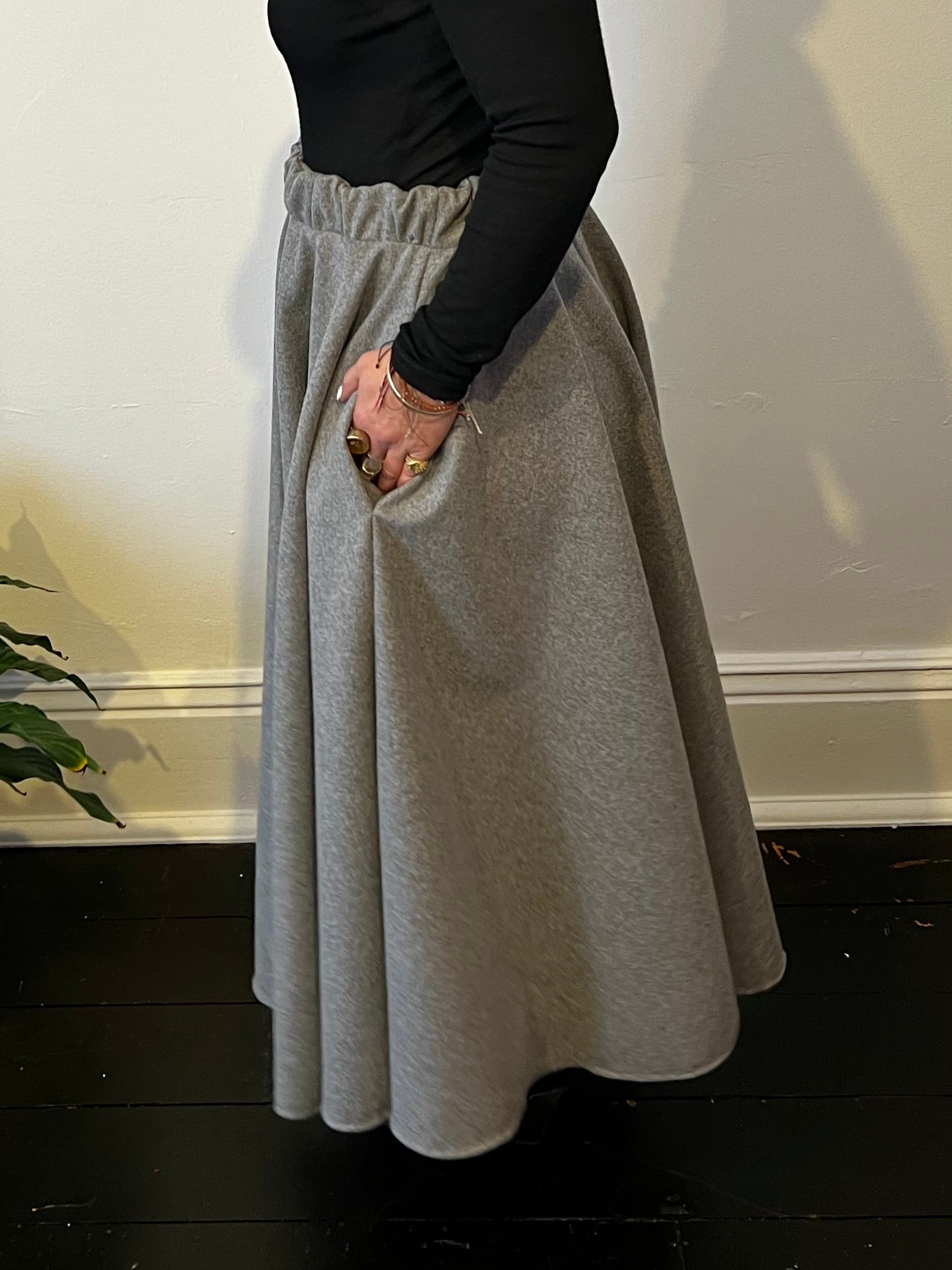 Italian Wool Circle Skirt