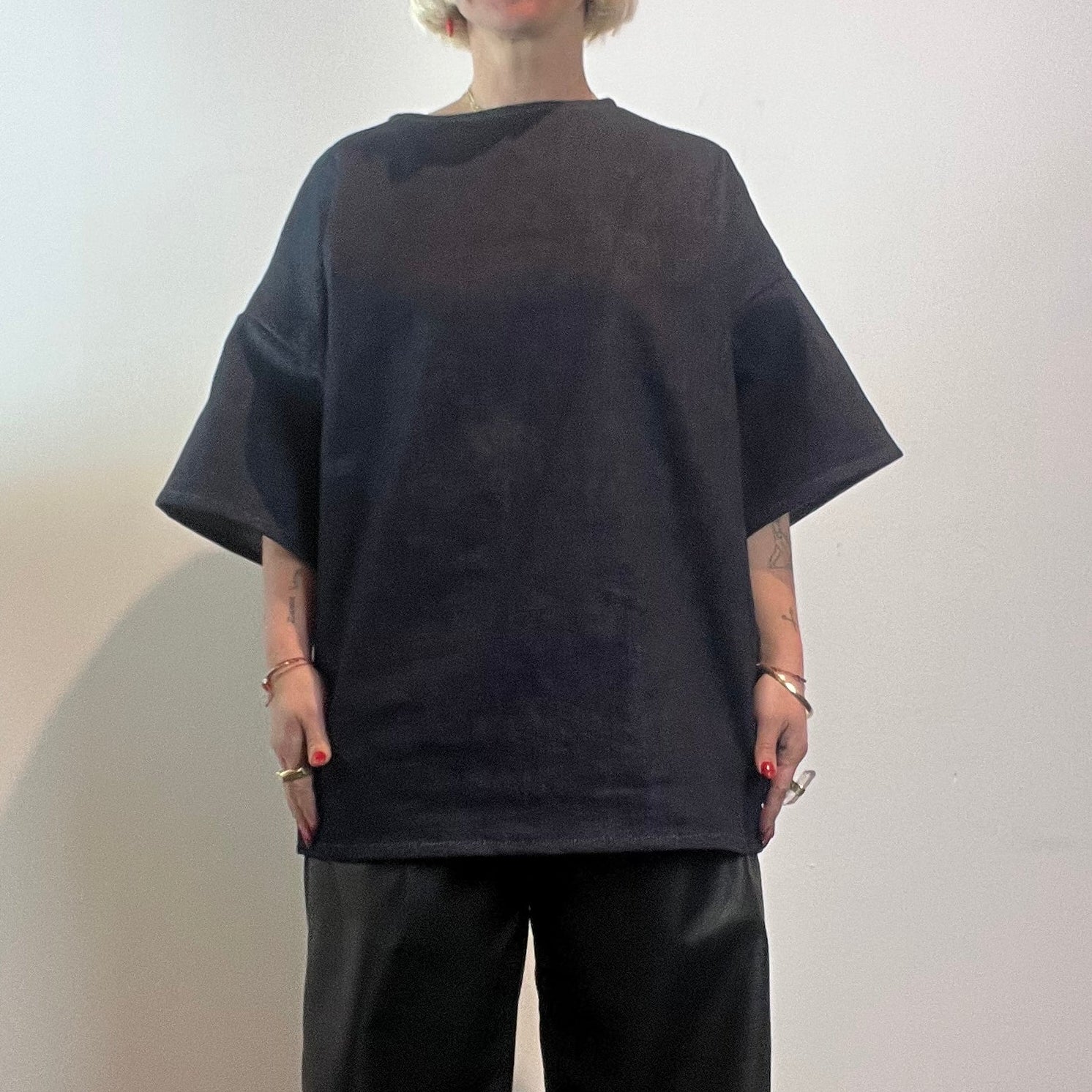 Ališta | Denim Boxy Tee