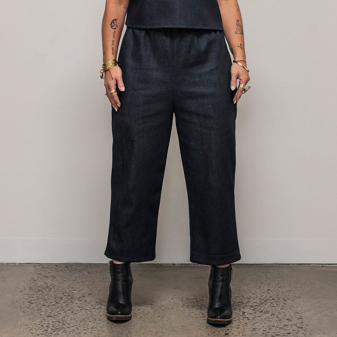 Ališta | Pantaloni Tracky Denim Pants