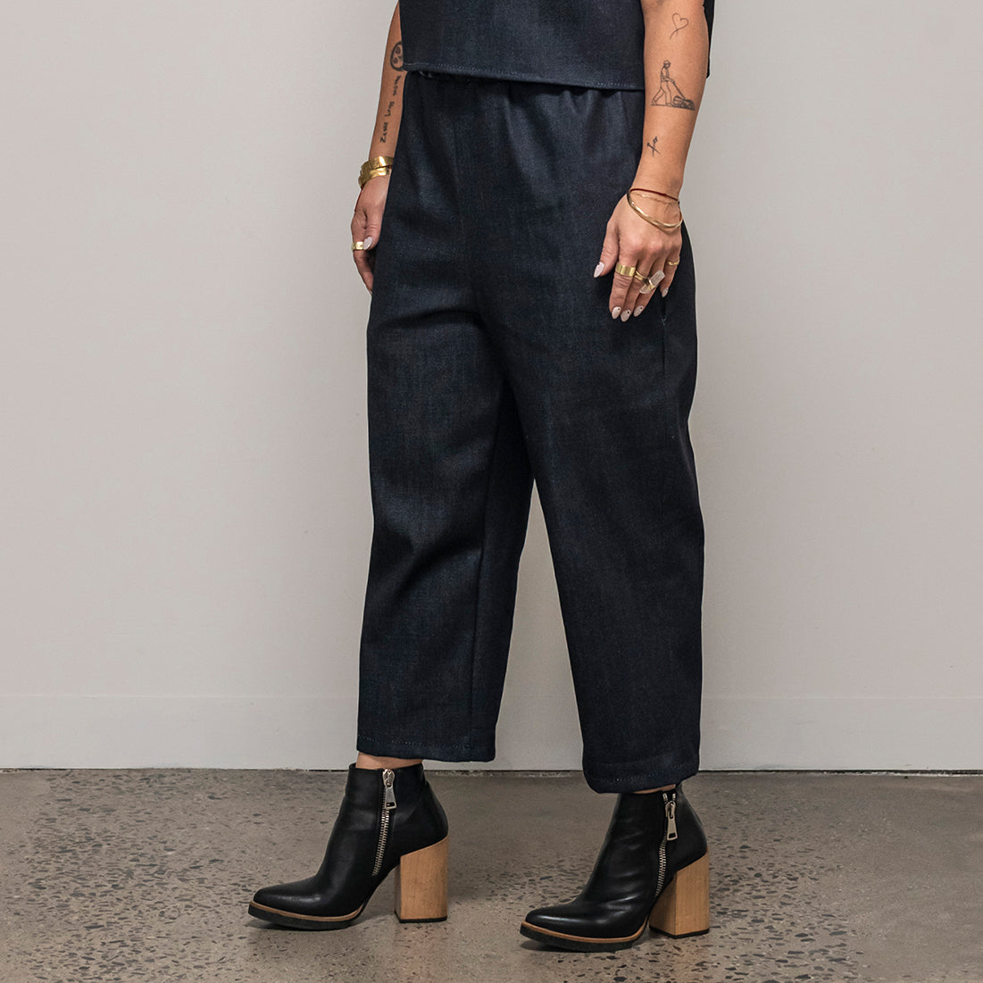 Ališta | Pantaloni Tracky Denim Pants
