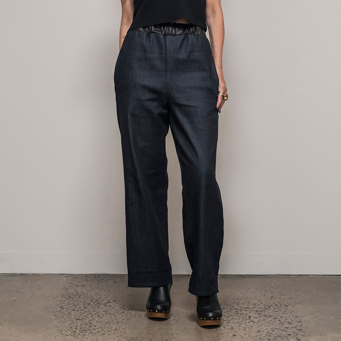 Ališta | Pantaloni Wide Leg Denim Pants