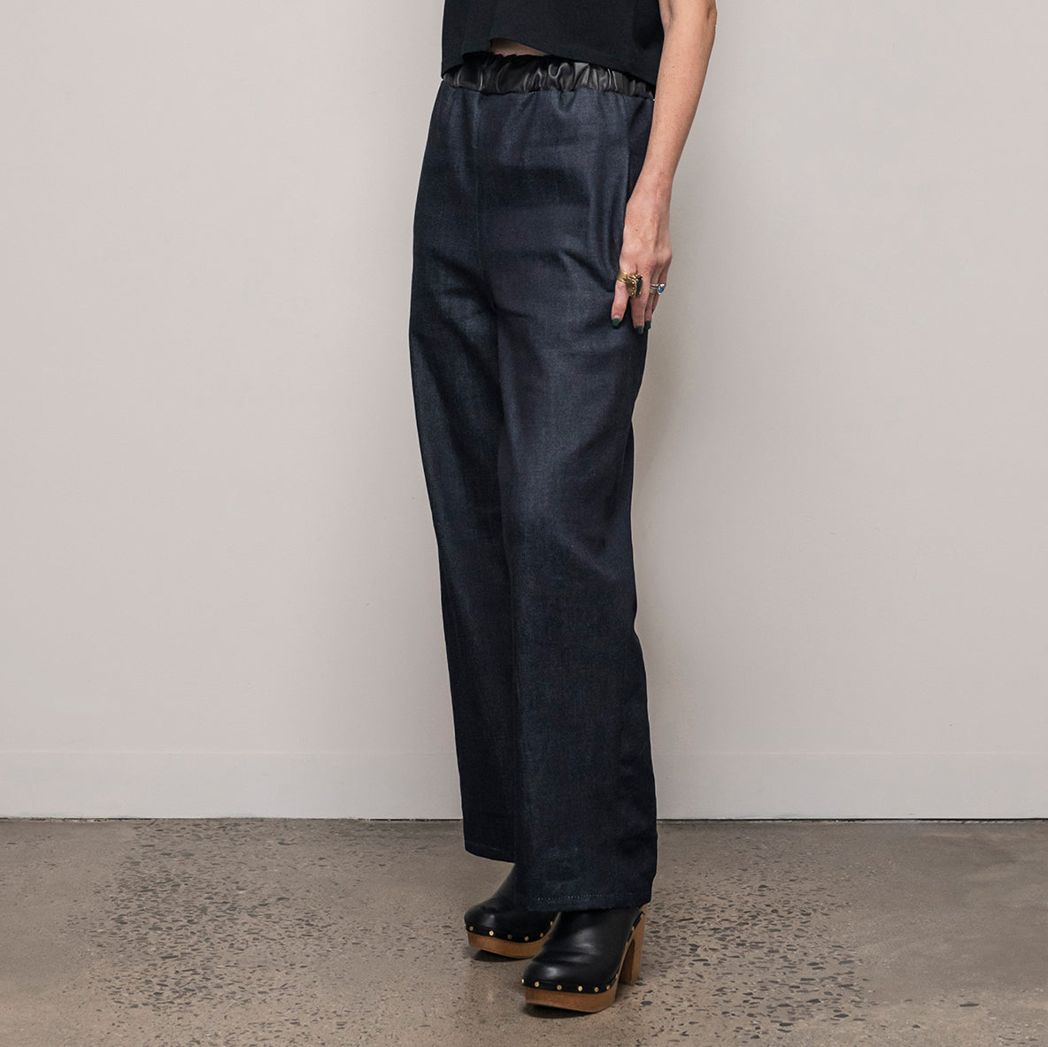 Ališta | Pantaloni Wide Leg Denim Pants