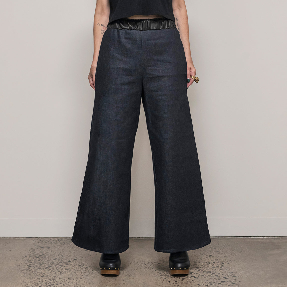 Ališta | Pantaloni Super Wide Denim Pants