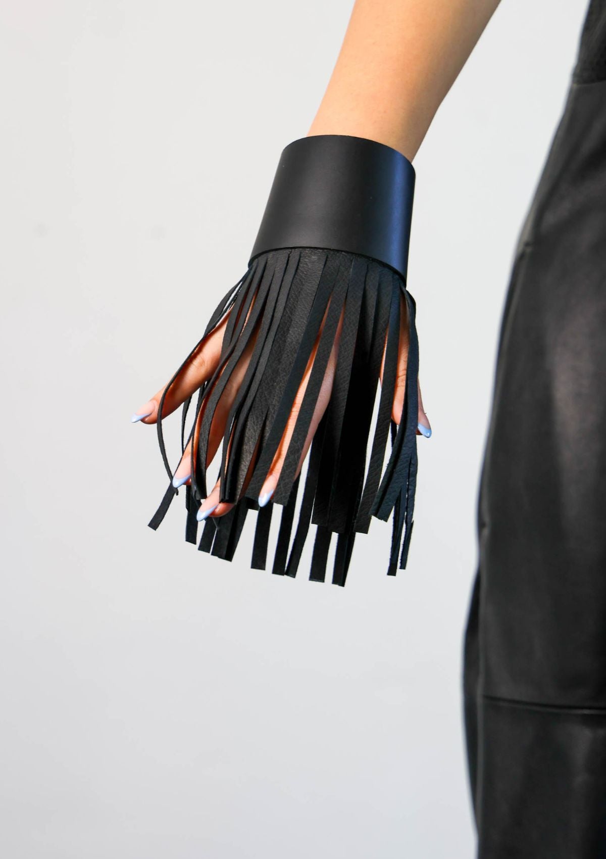 TANCA | Ivana leather tasseled wrist piece