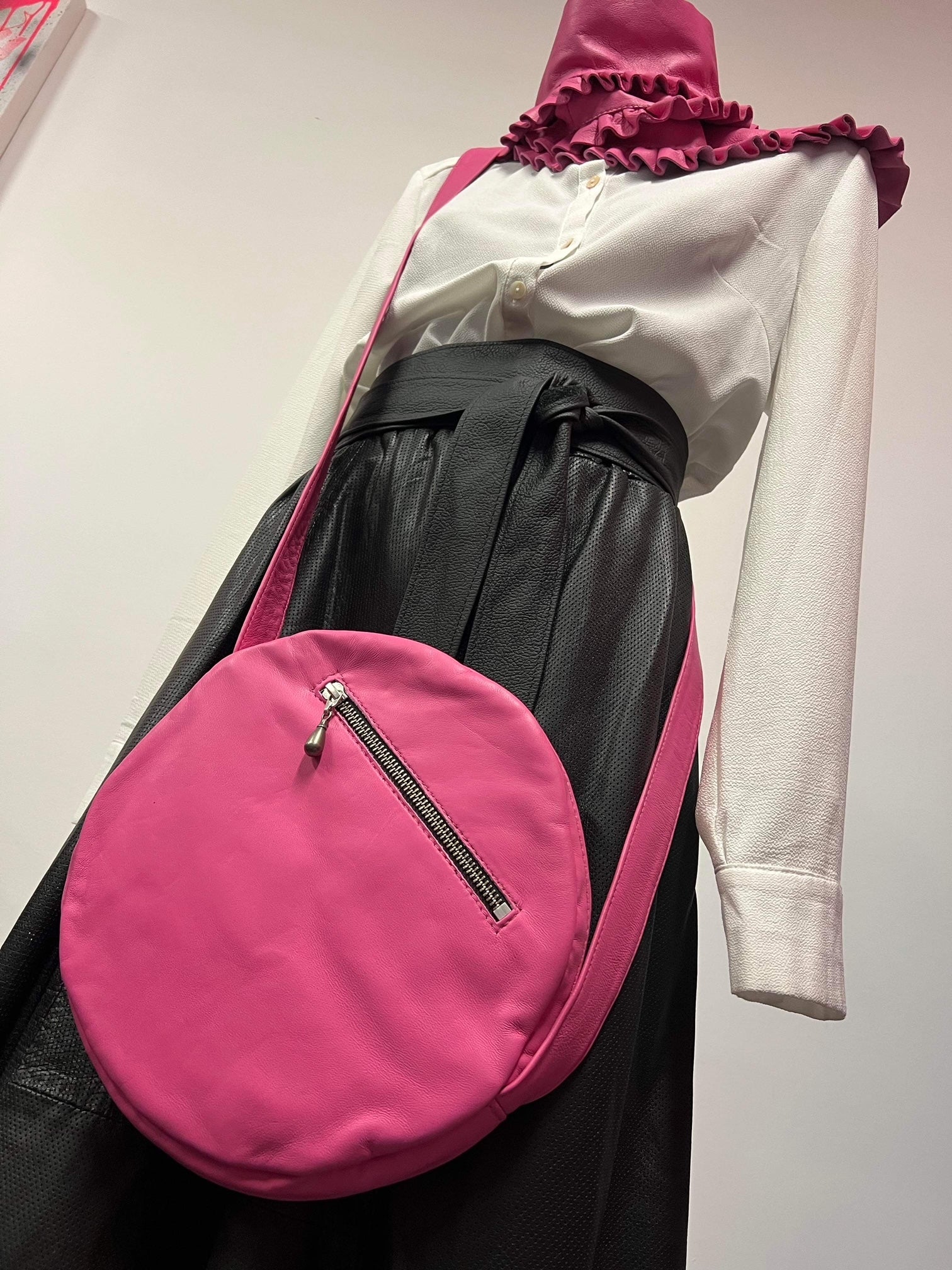 Full Moon Bag Small | Candy Pink